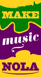 Make Music NOLA logo