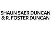Shaun Saer Duncan & R. Foster Duncan