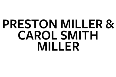 Preston Miller & Carol Smith Miller