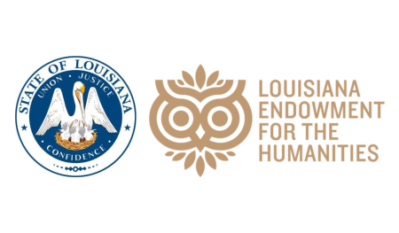 State of Louisiana seal and Louisiana Endowment for the Humanities owl logo.